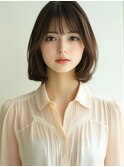 ナチュラルボブ/ボブ/内巻き/外巻き