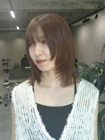 ネアー 新潟(NEER)&nbsp;アプリコットオレンジ/くびれヘア/ウェーブショート［新潟］