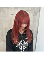 ザ ワイエスエイチ ストア(THE Y.S.H STORE) レッド×レイヤーカット