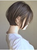 大人丸みショートボブ【iludaセンター北】