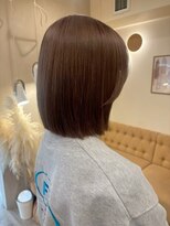 ラヴィズム 名駅店(LUVISM) ミルクティーグレージュ/グレージュ/ブリーチ/透明感カラー/ボブ