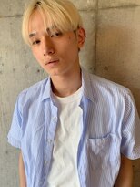 フッズ(HOODS)&nbsp;ラウンドマッシュ　ブリーチ　ダブルカラー　抜きっぱなしカラー