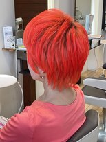 アートランドユージン(art land u-jin)&nbsp;ハイトーンオレンジレッドのカラー