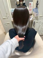 オブジェ シエル(obje't ciel) 【obje't ciel】髪質改善/ストレートロング【佐藤早希】