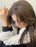 【全員/初回から同価格◎透明感カラーに♪】艶カラー