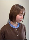 【髪質改善】美髪縮毛矯正ボブ