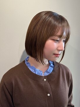 アルツ グレアス(ALTS glaness) 【髪質改善】美髪縮毛矯正ボブ