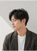 メンズ センターパートスタイル ビジネスマン カジュアル 爽やか