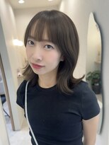 ベル サウス(BHEL south) *透明感アッシュベージュカラー外はね