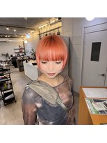 ノード(NODO)&nbsp;【印象UP】ハイトーンオレンジのミニボブ