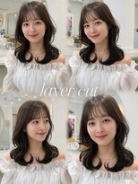 アプリ 大宮西口(appri) 韓国風くびれミディ×艶ダークブラウン/大宮