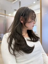 ソルバイシェス(SOL by shes)&nbsp;オリーブグレージュ×レイヤーカット