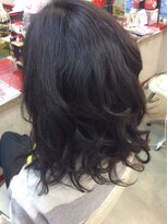 ピア ヘアーズ PIAA hair's 暗めのブルーアッシュ