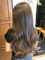 ラックスビー スカイ 大阪梅田店(LUXBE SKY)&nbsp;ベージュカラーロングヘア by MIKI【LUXBE 大阪梅田店】