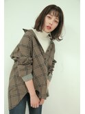 【MODEKs improve店】大人かわいい　ジグザグバング