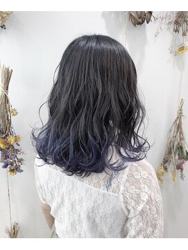 イヴァ(ibah) グラデーション×ラベンダーアッシュ