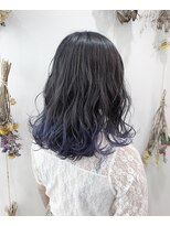 イヴァ(ibah) グラデーション×ラベンダーアッシュ