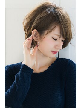 リル 8F 銀座(Rire) 【Rire-リル銀座-】美シルエット小顔耳かけショートボブ☆