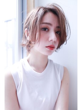 オーシャン(Ocean) [OCEAN Hair&Life]大人かわいい☆ワンサイドショート☆