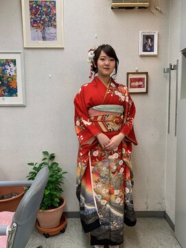 ゆうこ美容室 成人式