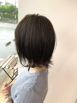 ナチュラル ヘアーデザイニング(Natural hair designing) ##isghair 切りっぱなしボブ