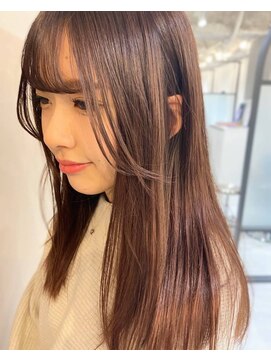 サロンド ハル 国分寺店(salon de HALU) ゆるふわ透明感,小顔ウェーブオリーブベージュ[国分寺/国分寺駅