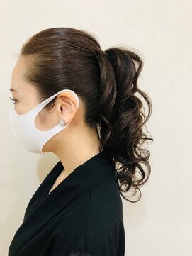 アージュ(Arju) ポニーテールアップスタイル☆
