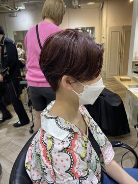 エル(EL by green) 《tomi》ハンサムショート×ピンクパープル