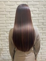 ネウィ サリュー 立川(newi saLyu) 髪質改善/酸性ストレート/透明感/ピンクラベンダー/韓国/暗髪