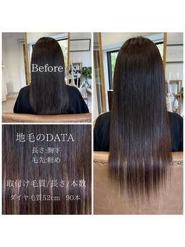 フツーロ 栄(FUTURO) ブラウンカラー/インナーカラー/エクステ/プルエクステ