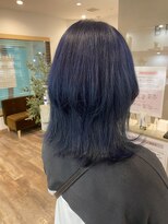 ブランシェ JR勝川駅前店 ネイビーブルー×ウルフスタイル《reiji》