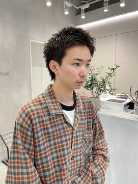 フィルムス 渋谷(FILMS) スパイキーショート/メンズ/メンズカット/眉毛/短髪/刈り上げ