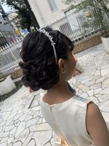 アース 高田馬場店(HAIR&MAKE EARTH)&nbsp;カチューシャが似合うお姫様