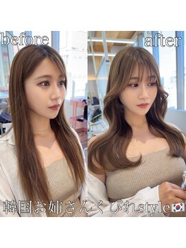 アフロートリノ(AFLOAT Leino) 大人可愛い　似合わせ顔まわり　レイヤーカット　くびれヘア#