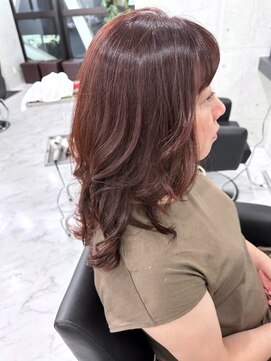 エンディアリング 東銀座(Endearing) ウルフ/マチルダボブ/ピンクベージュ/インナーグレージュ/東銀座