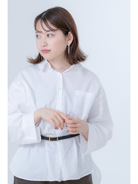 リベア 一之江店(Rever) かき上げ/ラフニュアンス/くすみブルー【一之江/江戸川】