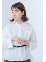 リベア 一之江店(Rever) かき上げ/ラフニュアンス/くすみブルー【一之江/江戸川】