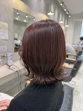 ビブ(VIV) ピンクベージュくびれボブ