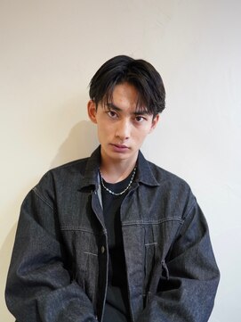 ニコ トウキョウ 渋谷(nico TOKYO) センターパート/ニュアンスパーマ/メンズカット
