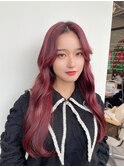 韓国ヘアくびれヘアレイヤーロング