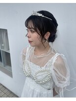 ゲリール ヘア プラス ケア(guerir hair+care) 【guerir hair + care】結婚式前撮りヘア