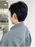 韓国風メンズショート×刈り上げなし