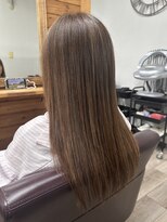 シャッター(Shutter)&nbsp;ハイトーン白髪染め＋ハイライト