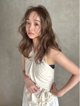 シキ オルガン 大宮(siki ORGAN) シフォンなグレージュカラー