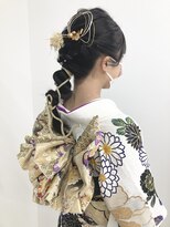 シアー(sheer)&nbsp;《sheer/氏家》#成人式#着付け#ヘアセット#編みおろし