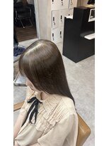 アジールヘア 東上野店(agir hair)&nbsp;20代ブリーチなし透明感ミルクティー【上野】