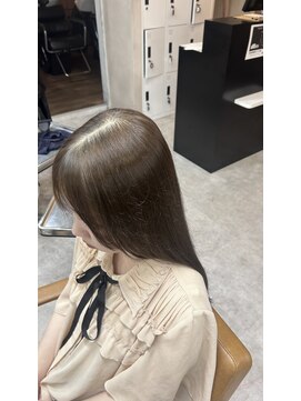 アジールヘア 東上野店(agir hair) 20代ブリーチなし透明感ミルクティー【上野】