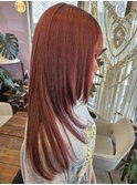 レイヤーカット × RED ×ケラコラトリートメント