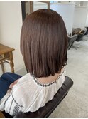 扱いやすいボブスタイル