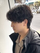 ゼストプール(ZEST POOL)&nbsp;センターパートシャドウパーマ